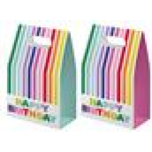 Gift bags - Stripetastic - 6 pieces