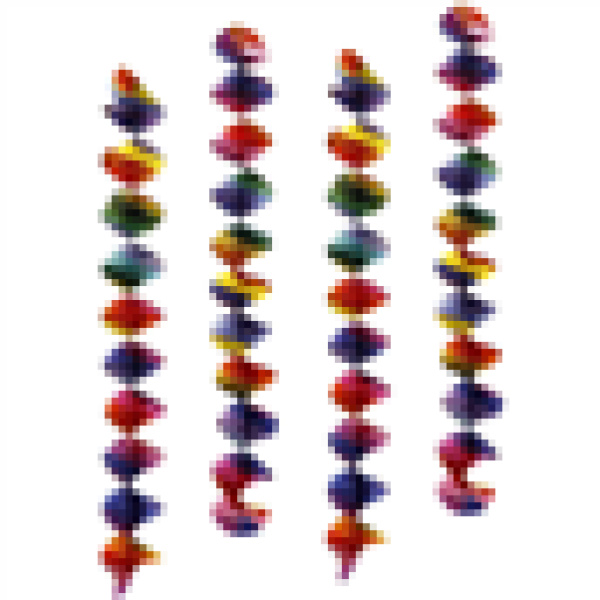 Rotor Spirals - Stripetastic - 4 pieces